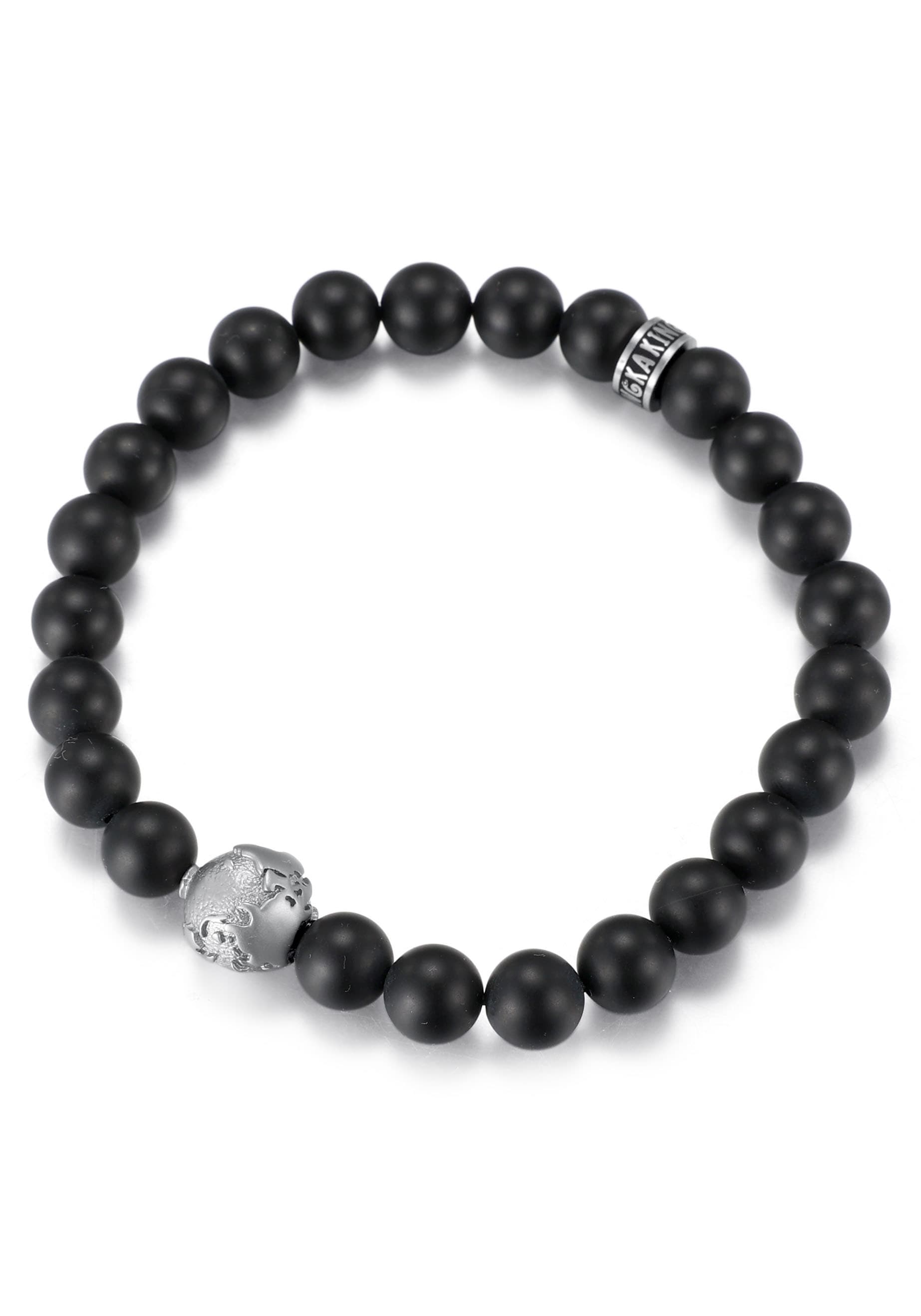 Firetti Perlenarmband »Schmuck Geschenk Armschmuck Armkette Perle«, mit Onyx, Jaspis oder Tigerauge (synth.) Firetti Perlenarmband »Schmuck Geschenk Armschmuck Armkette Perle«, mit Onyx, Jaspis oder Tigerauge (synth.) von Firetti