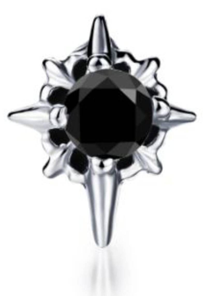 Firetti Single-Ohrstecker »Schmuck Geschenk Ohrschmuck einzeln Kreuz«, mit Zirkonia (synth.) von Firetti