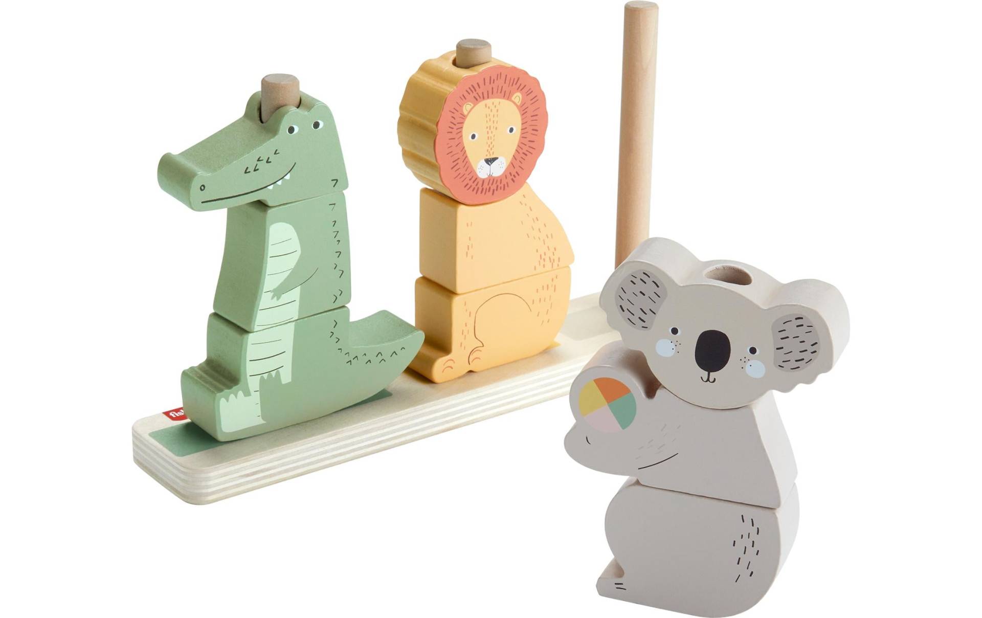 Fisher-Price® Stapelspielzeug »Tierwelt aus Holz« von Fisher-Price®