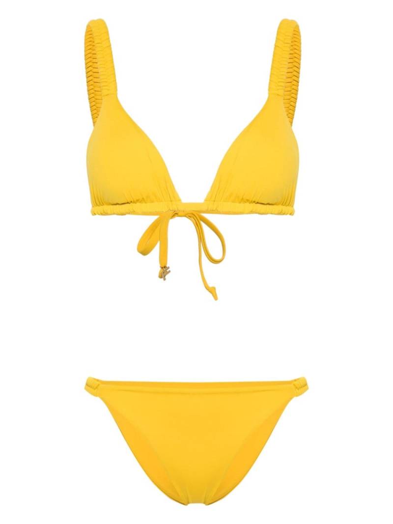 Fisico braided-straps bikini - Yellow von Fisico