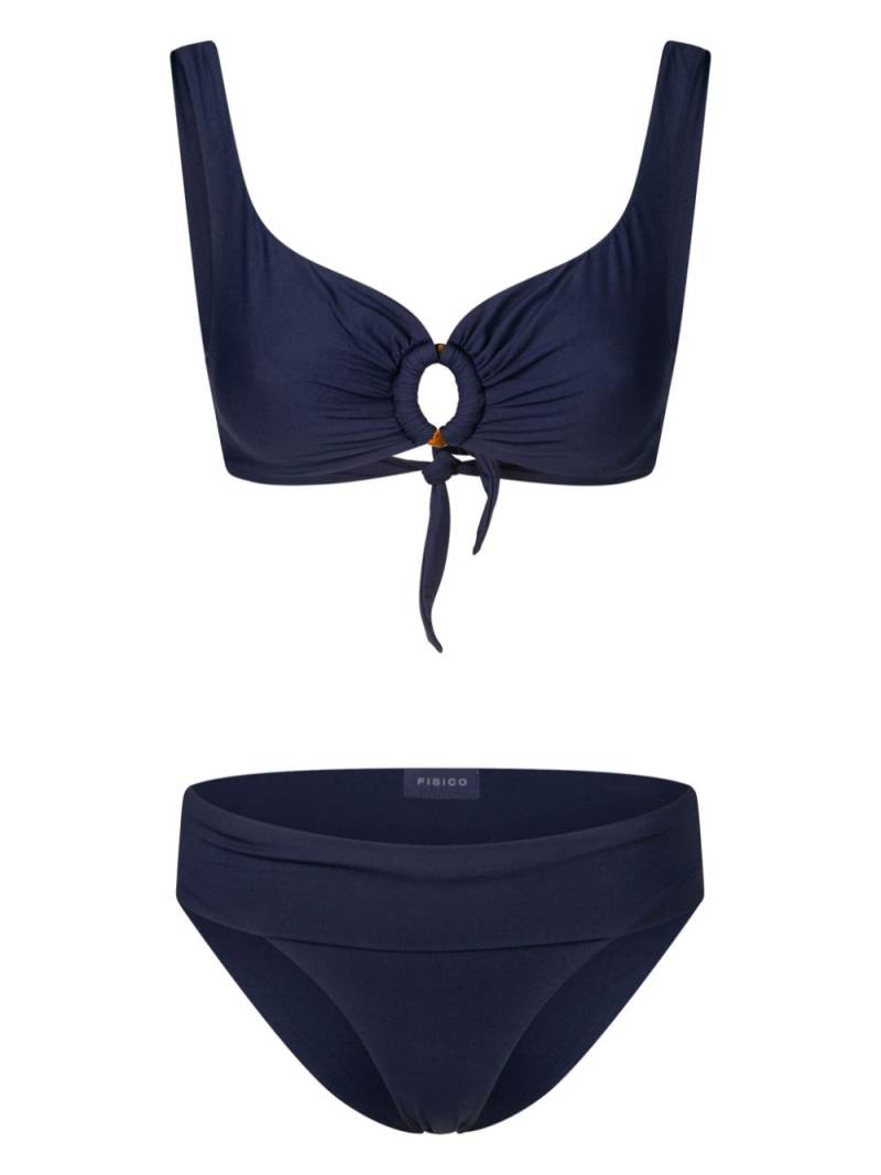 Fisico ring-detail bikini - Blue von Fisico