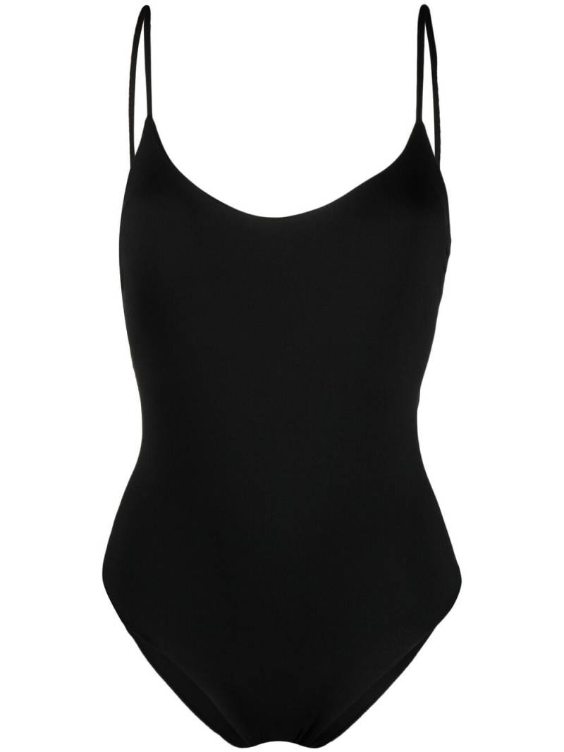 Fisico scoop-back one-piece - Black von Fisico