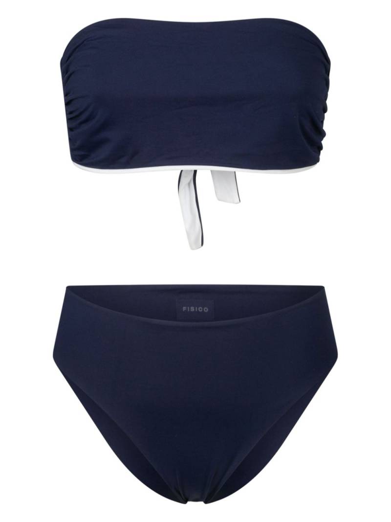 Fisico two-tone bikini - Blue von Fisico