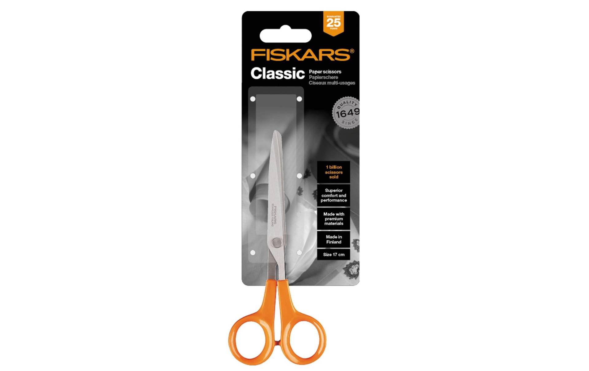 Fiskars Universalschere »Classic-Universal 17 cm Rostfreier Stahl« von Fiskars