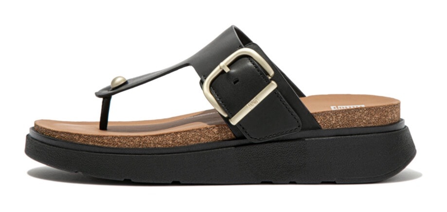 Fitflop Zehentrenner »GEN-FF«, Keilabsatz, Sommerschuh, Schlappen mit verstellbarer Schnalle von FitFlop