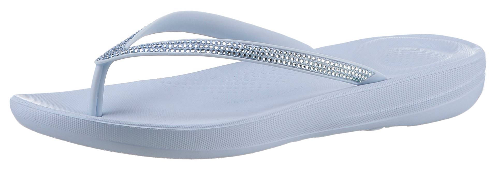 Fitflop Zehentrenner »IQUSHION OMBRE SPARKLE«, Sommerschuh, Schlappen, Poolsildes mit weichem Zehensteg von FitFlop