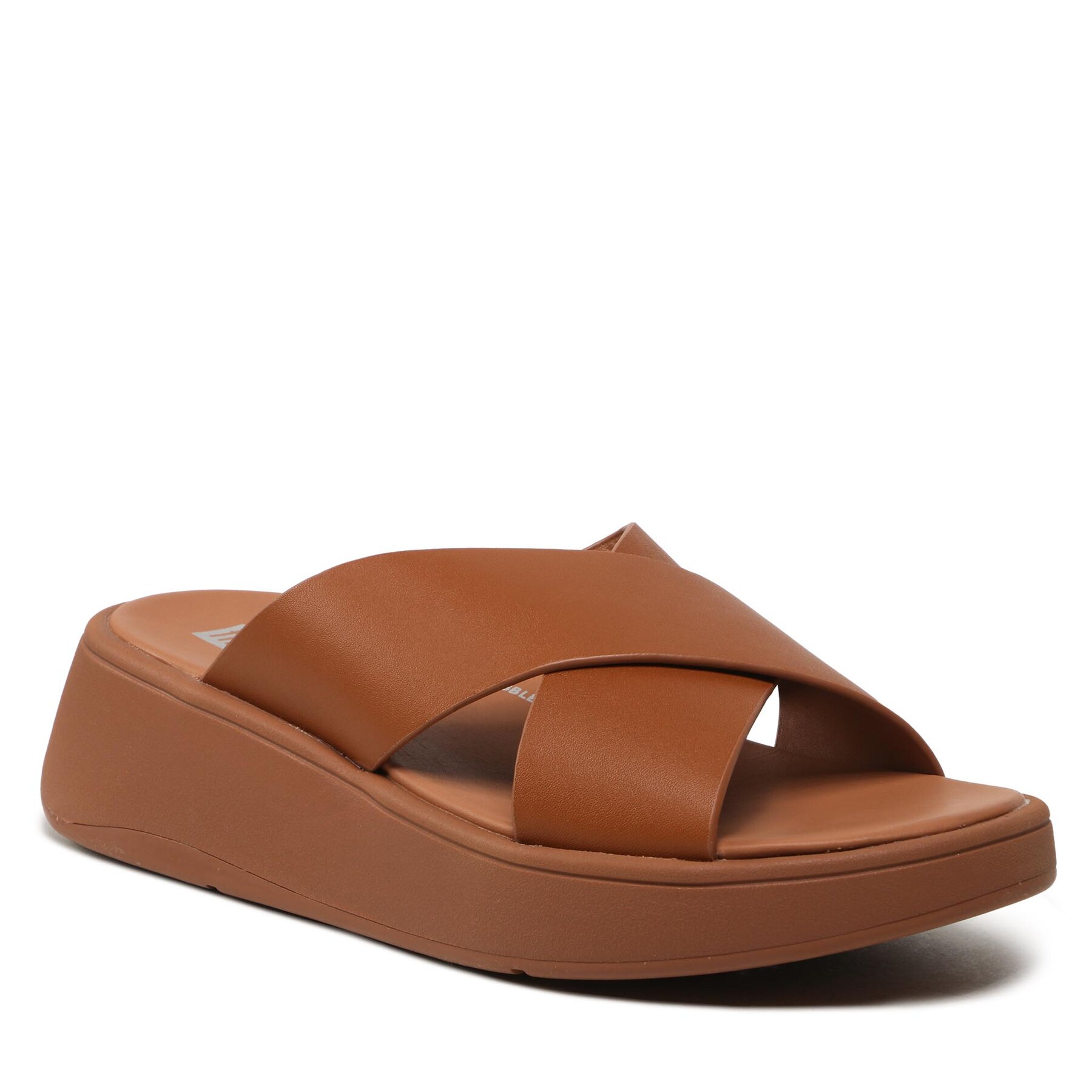 Pantoletten FitFlop F-MODE FW5-592 Braun von FitFlop