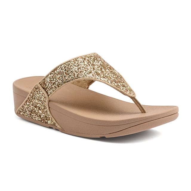 Fitflop Lulu Glitter toe thongs-36 36 von Fitflop