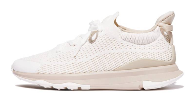 Fitflop Slip-On Sneaker »VITAMIN FFX KNIT SPORTS SNEAKERS«, mit aufgesetzter Schnürung, Freizeitschuh, Halbschuh, Schlupfschuh von Fitflop