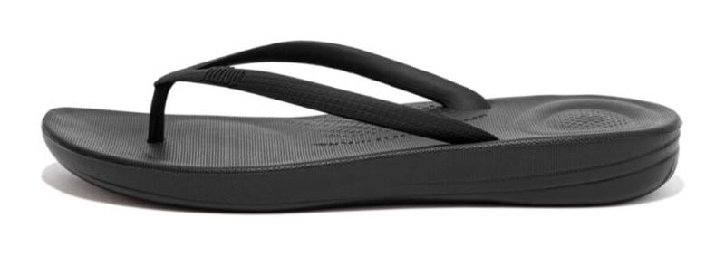 Fitflop Zehentrenner »IQUSHION«, Keilabsatz, Sommerschuh, Schlappen mit weichem Zehensteg von Fitflop