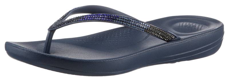 Fitflop Zehentrenner »IQUSHION OMBRE SPARKLE«, Sommerschuh, Schlappen, Poolsildes mit weichem Zehensteg von Fitflop