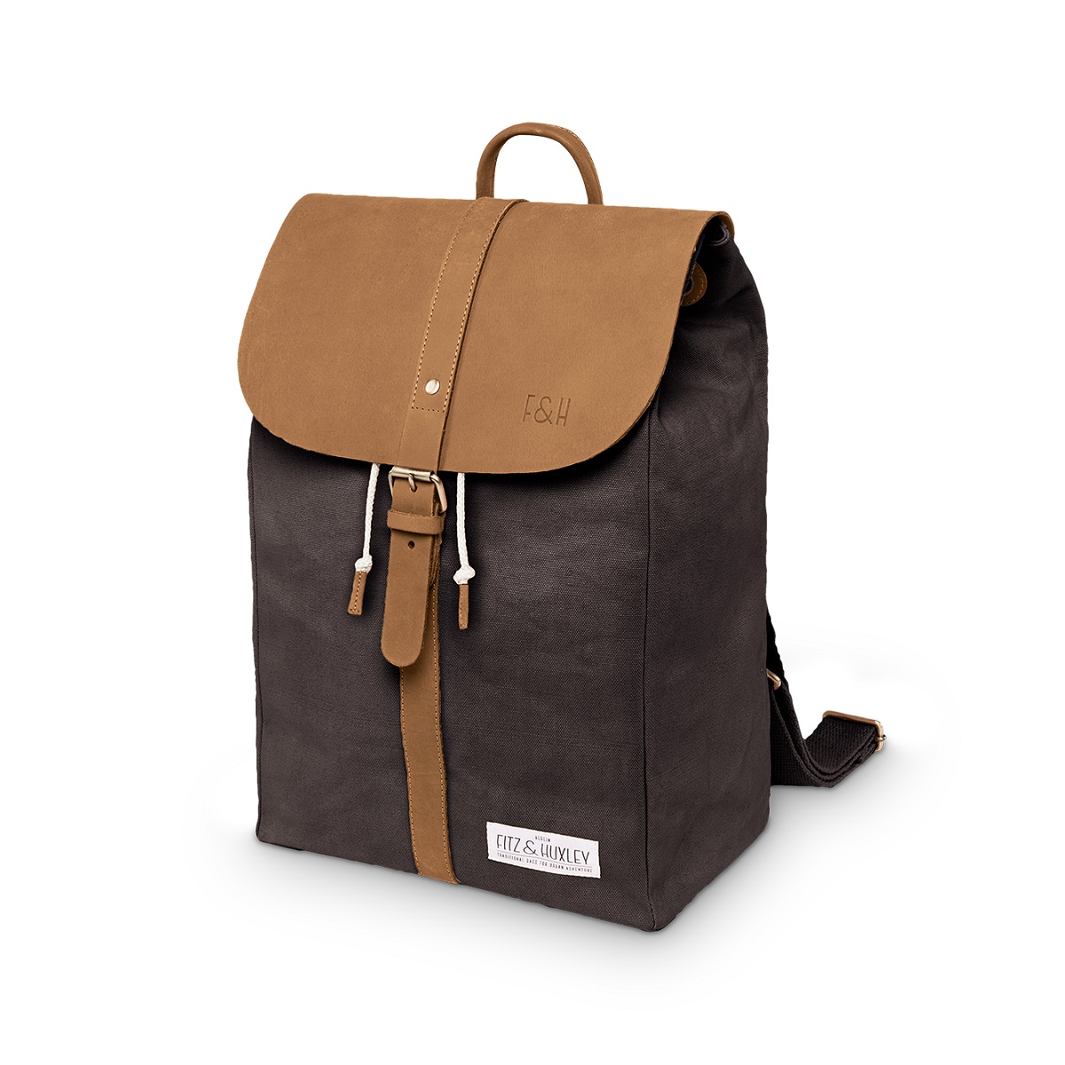 Solstice - Rucksack Big 18L, Dunkelgrau von Fitz&Huxley