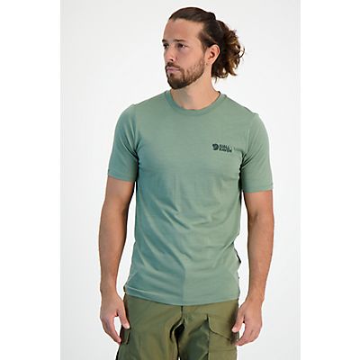 Abisko Wool Logo Herren T-Shirt von Fjällräven