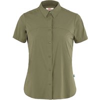 FJÄLLRÄVEN Damen Bluse High Coast Light olive | S von Fjällräven