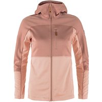 FJÄLLRÄVEN Damen Fleecejacke Abisko Trail Hoodie rosa | XS von Fjällräven