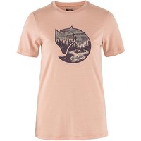 FJÄLLRÄVEN Damen Funktionsshirt Abisko Wool Fox rosa | L von Fjällräven