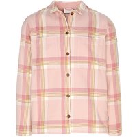 FJÄLLRÄVEN Damen Outdoor Bluse Singi Flannel Overshirt rosa | XS von Fjällräven