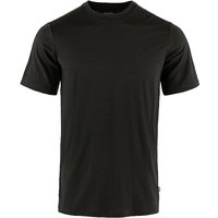 FJÄLLRÄVEN Herren Funktionsshirt Abisko Wool schwarz | L von Fjällräven