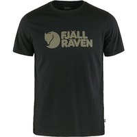 FJÄLLRÄVEN Herren T-Shirt Logo schwarz | L von Fjällräven