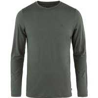 FJÄLLRÄVEN Herren Wandershirt Abisko Wool grau | M von Fjällräven