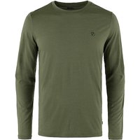 FJÄLLRÄVEN Herren Wandershirt Abisko Wool olive | M von Fjällräven