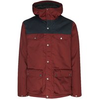 FJÄLLRÄVEN Herren Winterparka Greenland Winter G1000 Hoodie dunkelrot | M von Fjällräven