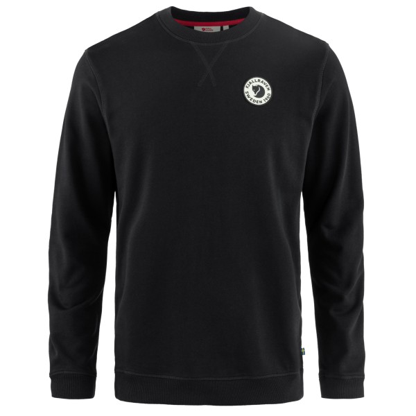 Fjällräven - 1960 Logo Badge Sweater - Pullover Gr L schwarz von Fjällräven