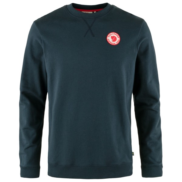 Fjällräven - 1960 Logo Badge Sweater - Pullover Gr S blau von Fjällräven