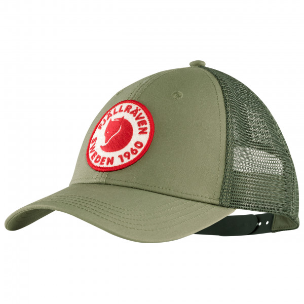 Fjällräven - 1960 Logo Långtradarkeps - Cap Gr L/XL oliv von Fjällräven