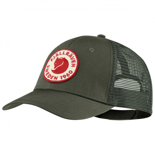 Fjällräven - 1960 Logo Långtradarkeps - Cap Gr L/XL oliv von Fjällräven