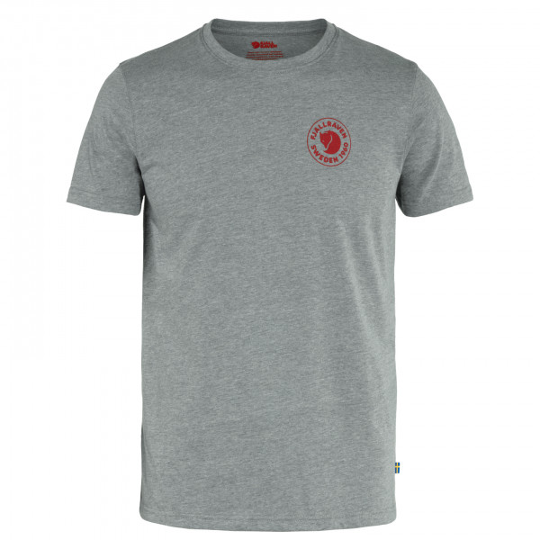 Fjällräven - 1960 Logo - T-Shirt Gr L grau von Fjällräven