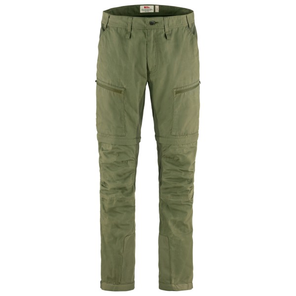 Fjällräven - Abisko Lite Trekking Zip-Off Trousers - Trekkinghose Gr 52 - Regular oliv von Fjällräven