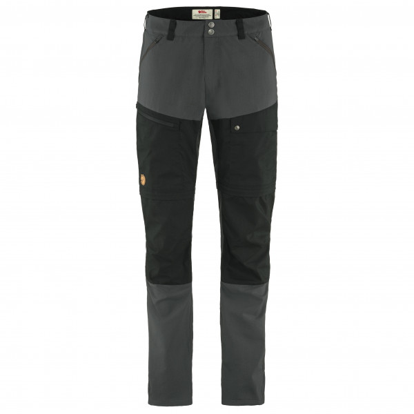 Fjällräven - Abisko Midsummer Zip Off Trousers - Trekkinghose Gr 56 grau/schwarz von Fjällräven