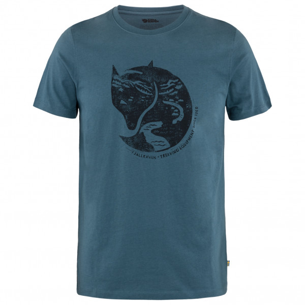 Fjällräven - Arctic Fox - T-Shirt Gr L blau von Fjällräven