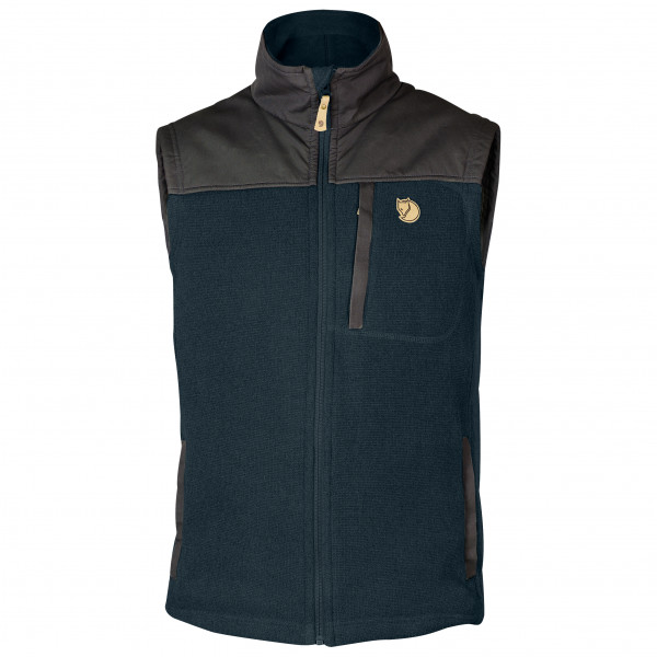 Fjällräven - Buck Fleece Vest - Fleecegilet Gr S blau von Fjällräven