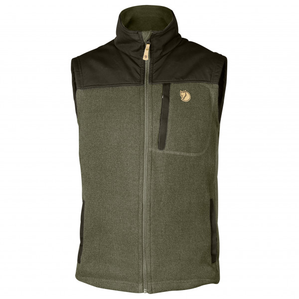 Fjällräven - Buck Fleece Vest - Fleecegilet Gr XL oliv von Fjällräven