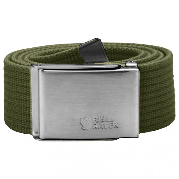 Fjällräven - Canvas Belt - Gürtel Gr 4 x 120 cm grau/oliv von Fjällräven