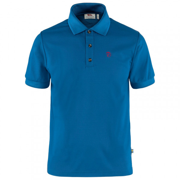 Fjällräven - Crowley Piqué Shirt - Polo-Shirt Gr L blau von Fjällräven