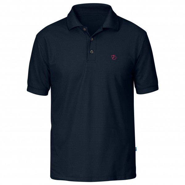 Fjällräven - Crowley Piqué Shirt - Polo-Shirt Gr M blau von Fjällräven