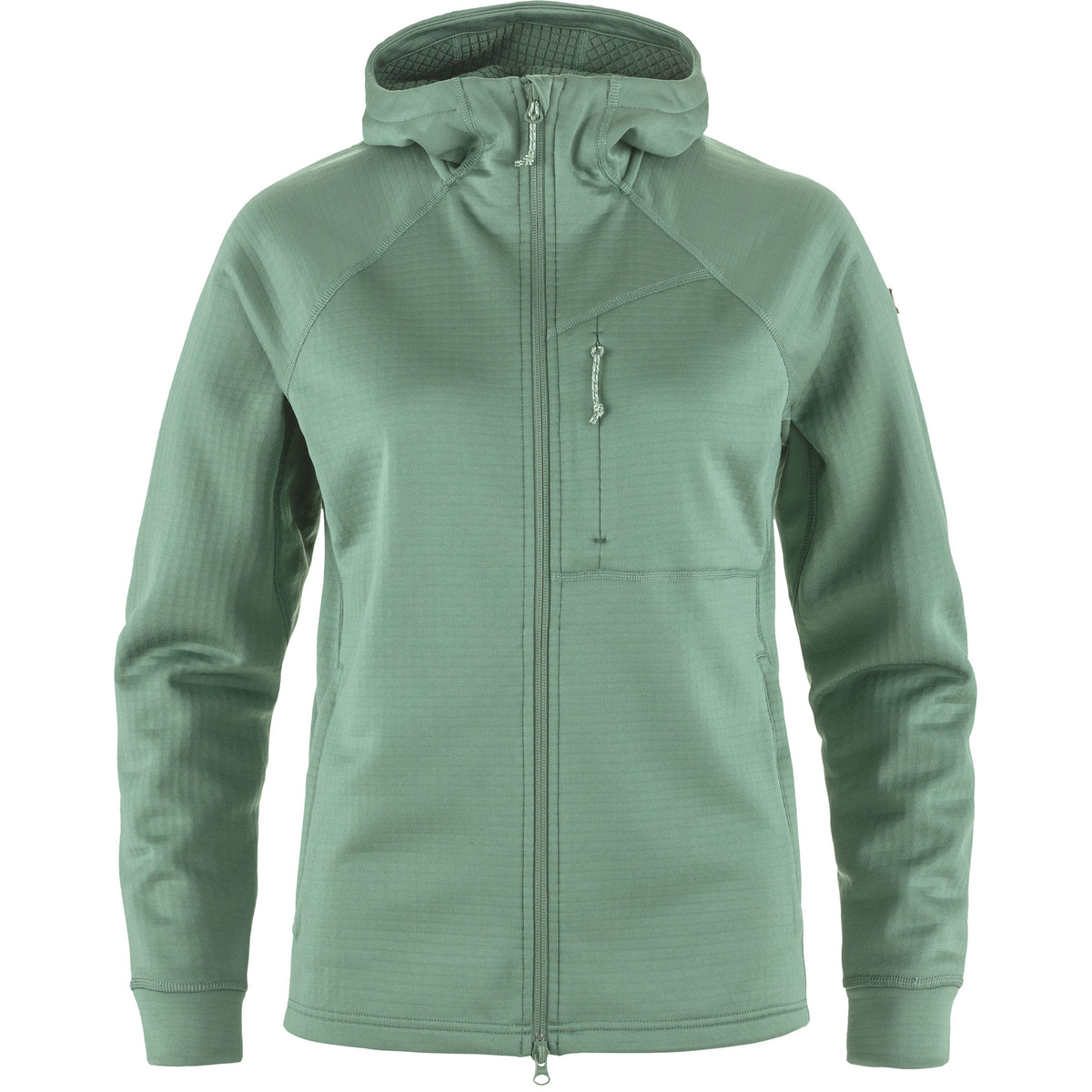 Fjällräven Damen Abisko Grid Fleece Hoodie Jacke von Fjällräven