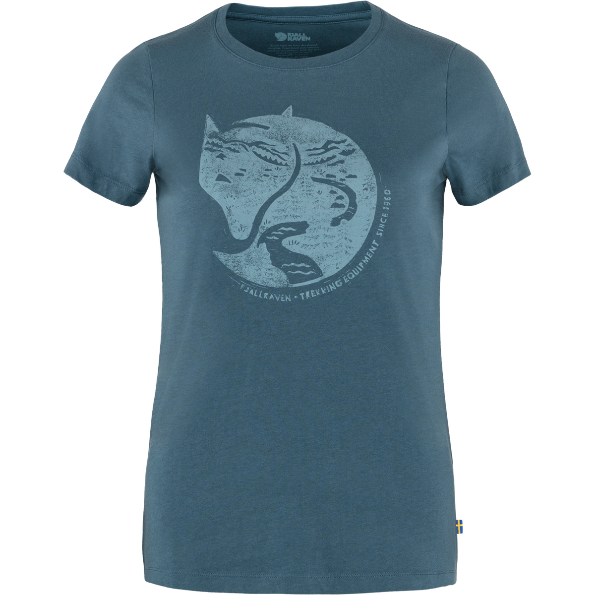 Fjällräven Damen Arctic Fox Print T-Shirt von Fjällräven