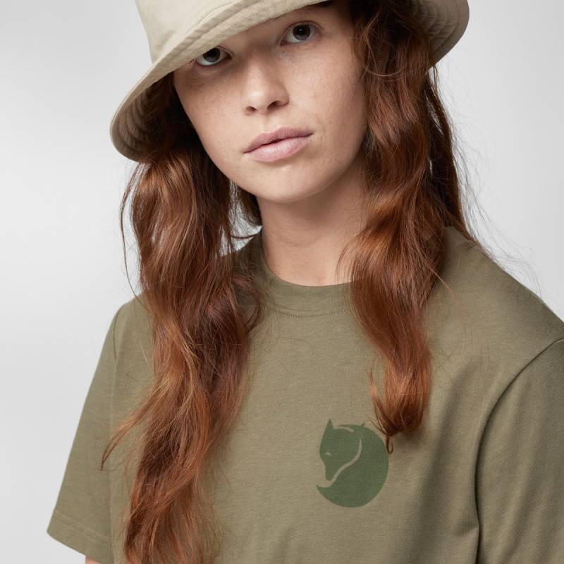 Fjällräven Damen Fox Boxy Logo T-Shirt von Fjällräven