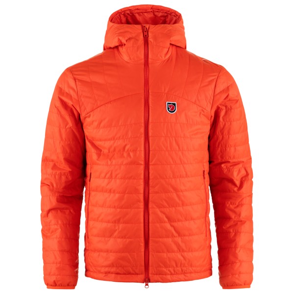 Fjällräven - Expedition X-Lätt Hoodie - Kunstfaserjacke Gr M;S;XS rot;schwarz/grau von Fjällräven