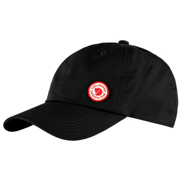 Fjällräven - Fjällräven Logo Cap - Cap Gr L/XL schwarz von Fjällräven