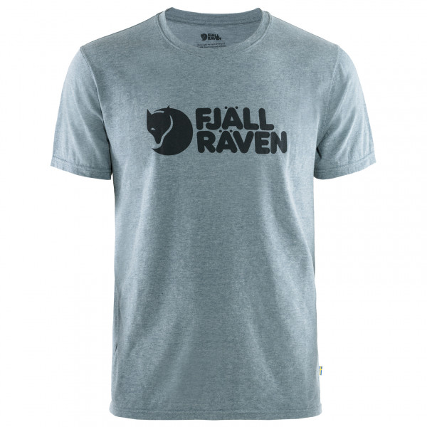 Fjällräven - Fjällräven Logo - T-Shirt Gr S grau von Fjällräven