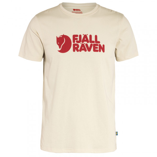 Fjällräven - Fjällräven Logo - T-Shirt Gr XL beige/weiß von Fjällräven