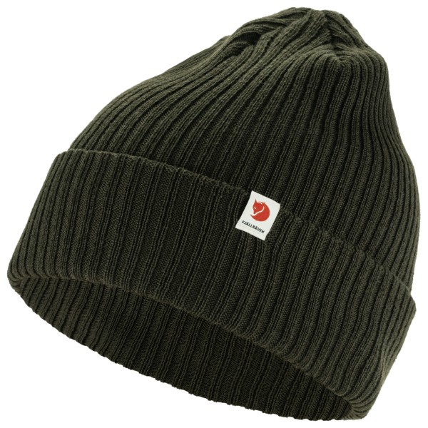 Fjällräven - Fjällräven Rib Hat - Mütze Gr One Size schwarz/oliv von Fjällräven