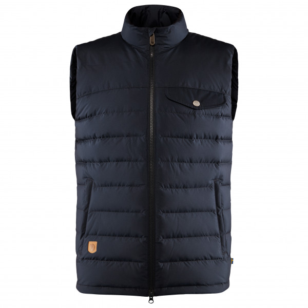 Fjällräven - Greenland Down Liner Vest - Daunengilet Gr L;M;S;XXL blau;schwarz/grau von Fjällräven