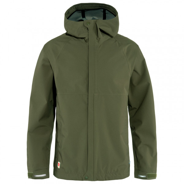 Fjällräven - HC Hydratic Trail Jacket - Regenjacke Gr L oliv von Fjällräven