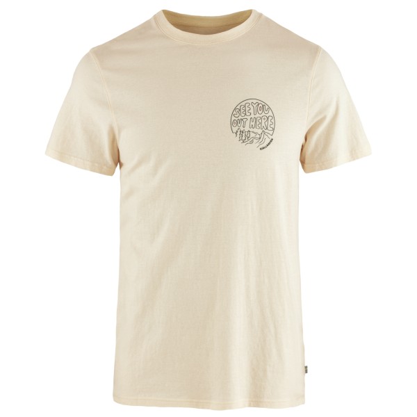 Fjällräven - Hemp Blend Out Here T-Shirt - T-Shirt Gr L beige von Fjällräven